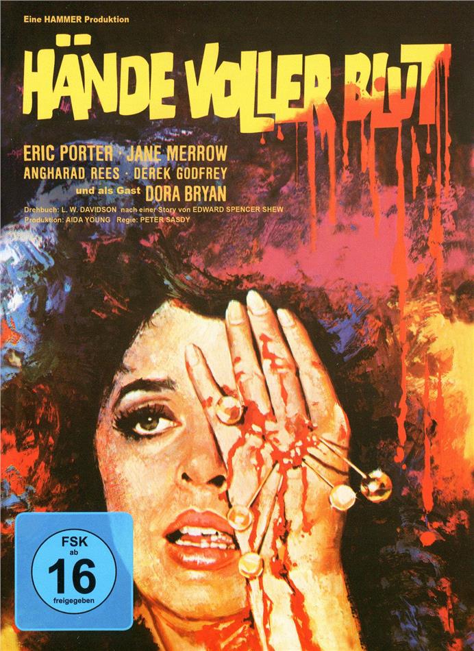 Hände voller Blut (1971) Cover B, Édition Limitée, Mediabook, Uncut