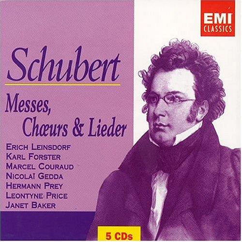 Erich Leinsdorf & Franz Schubert (1797-1828) - Messes, Choeurs & Lieder 5 CDs