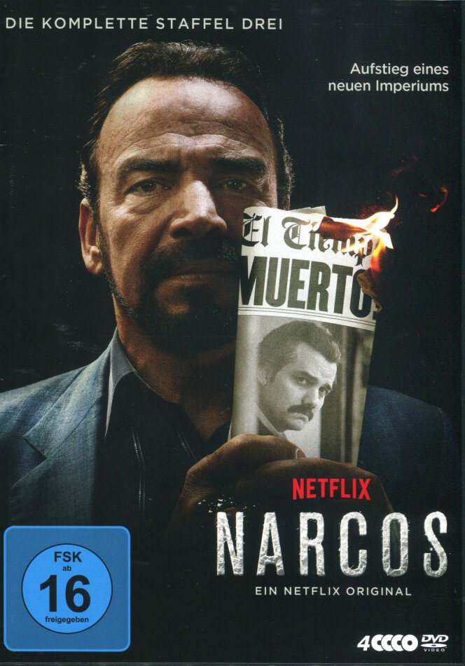 Narcos - Staffel 3 4 DVDs