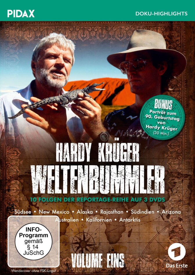 Hardy Krüger - Weltenbummler - Vol. 1 Pidax Doku-Highlights