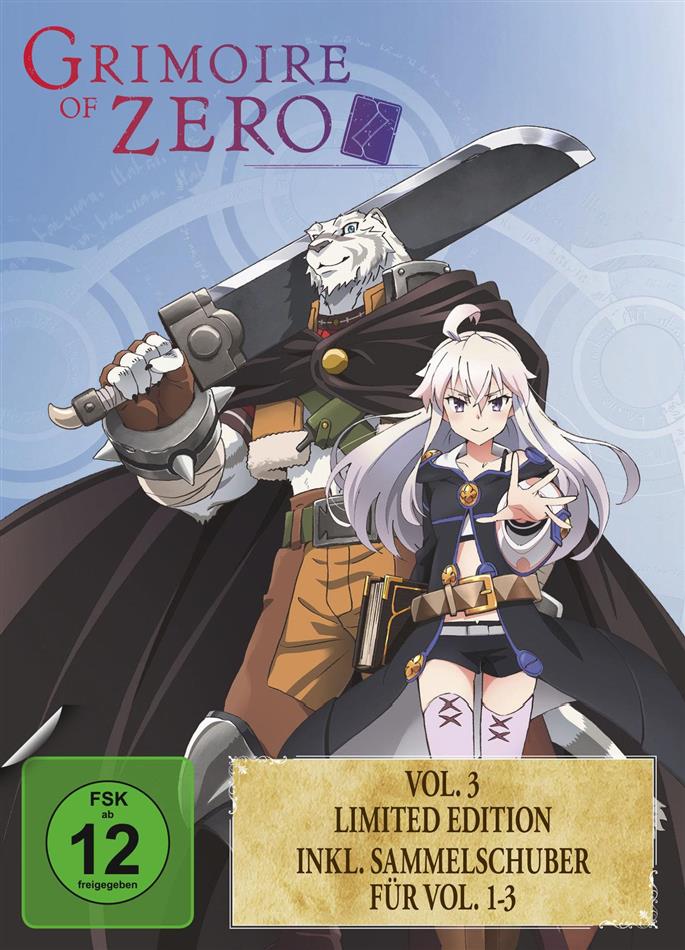 Grimoire of Zero - Staffel 1 - Vol. 3 + Sammelschuber, Edizione Limitata