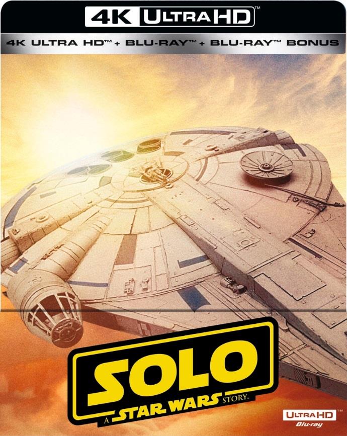 Solo - A Star Wars Story (2018) Steelbook, 4K Ultra HD + 2 Blu-rays