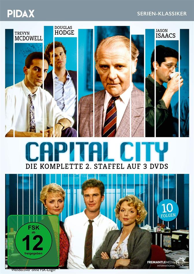 Capital City - Staffel 2 Pidax Serien-Klassiker, 3 DVDs