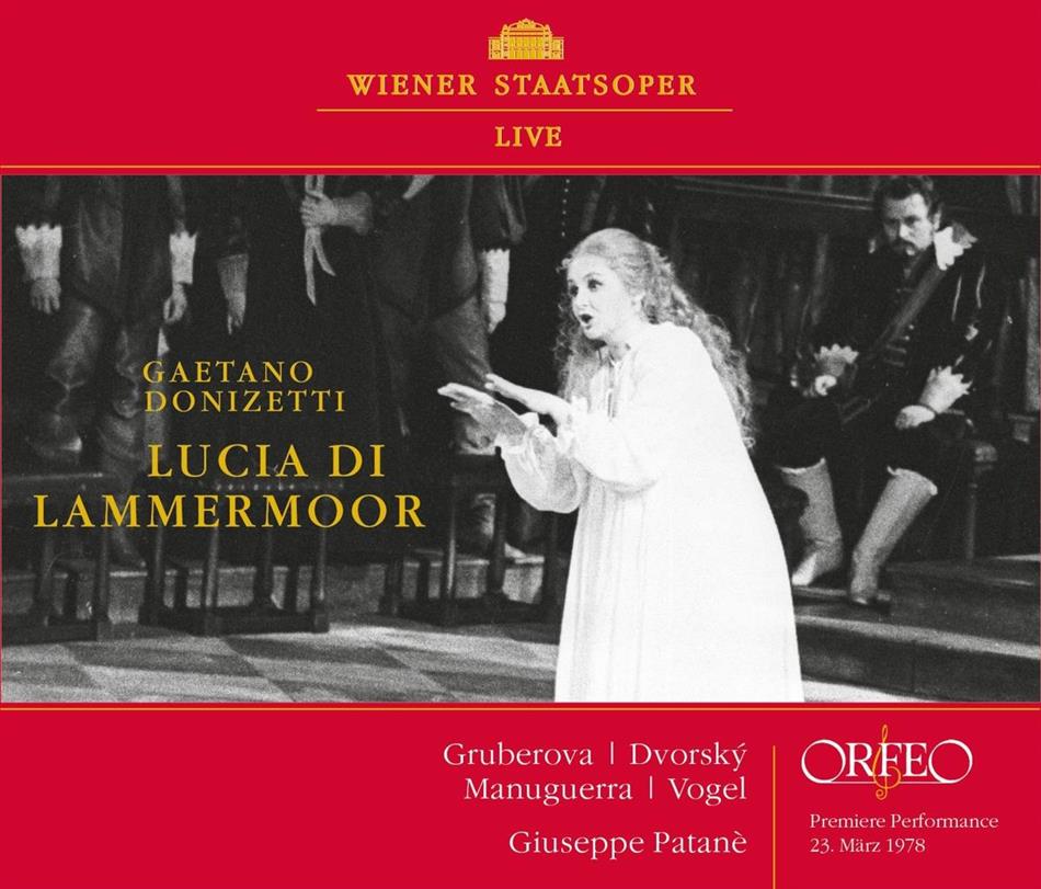 Edita Gruberova, Gaetano Donizetti (1797-1848), Giuseppe Patanè & Chor & Orchester Der Wiener Staatsoper - Lucia Di Lammermoor - Aufnahme Von 1978 2 CD