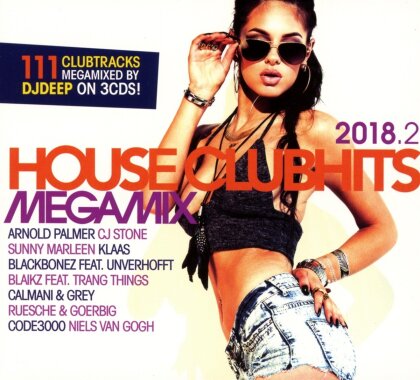 House Clubhits Megamix 2018 Vol. 2 (3 CDs)