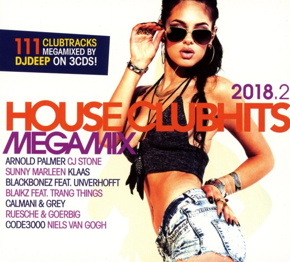 House Clubhits Megamix 2018 Vol. 2 3 CDs