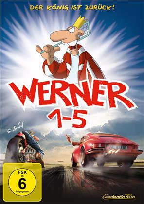 Werner 1 - 5 - K&ouml;nigbox (5 DVDs)