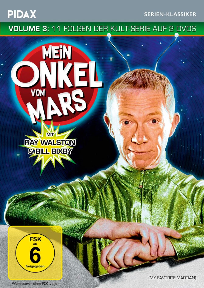 Mein Onkel vom Mars - Vol. 3 Pidax Serien-Klassiker, 2 DVDs