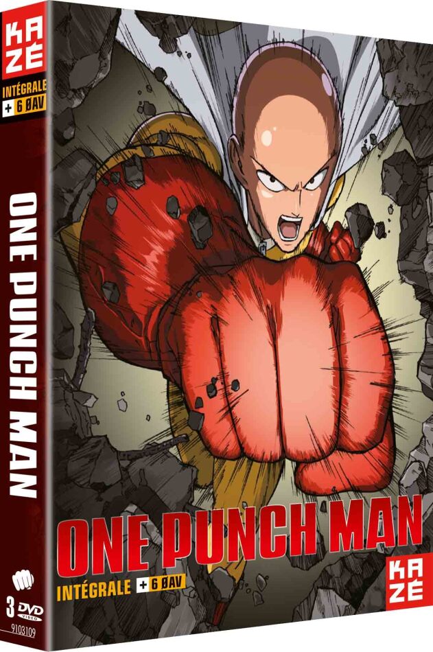 One Punch Man - Intégrale + 6 OAV, 2018 Edition, Coffret, 3 DVD
