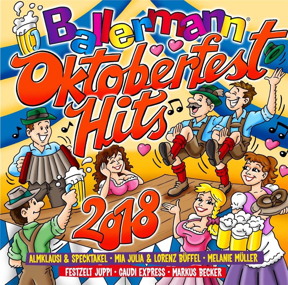 Ballermann - Oktoberfest Hits 2018 3 CD