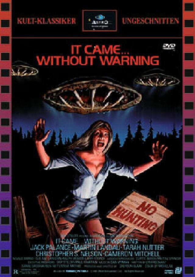It Came... Without Warning (1980) Cover C, Cult Classic UNCUT, Limited Edition, Uncut