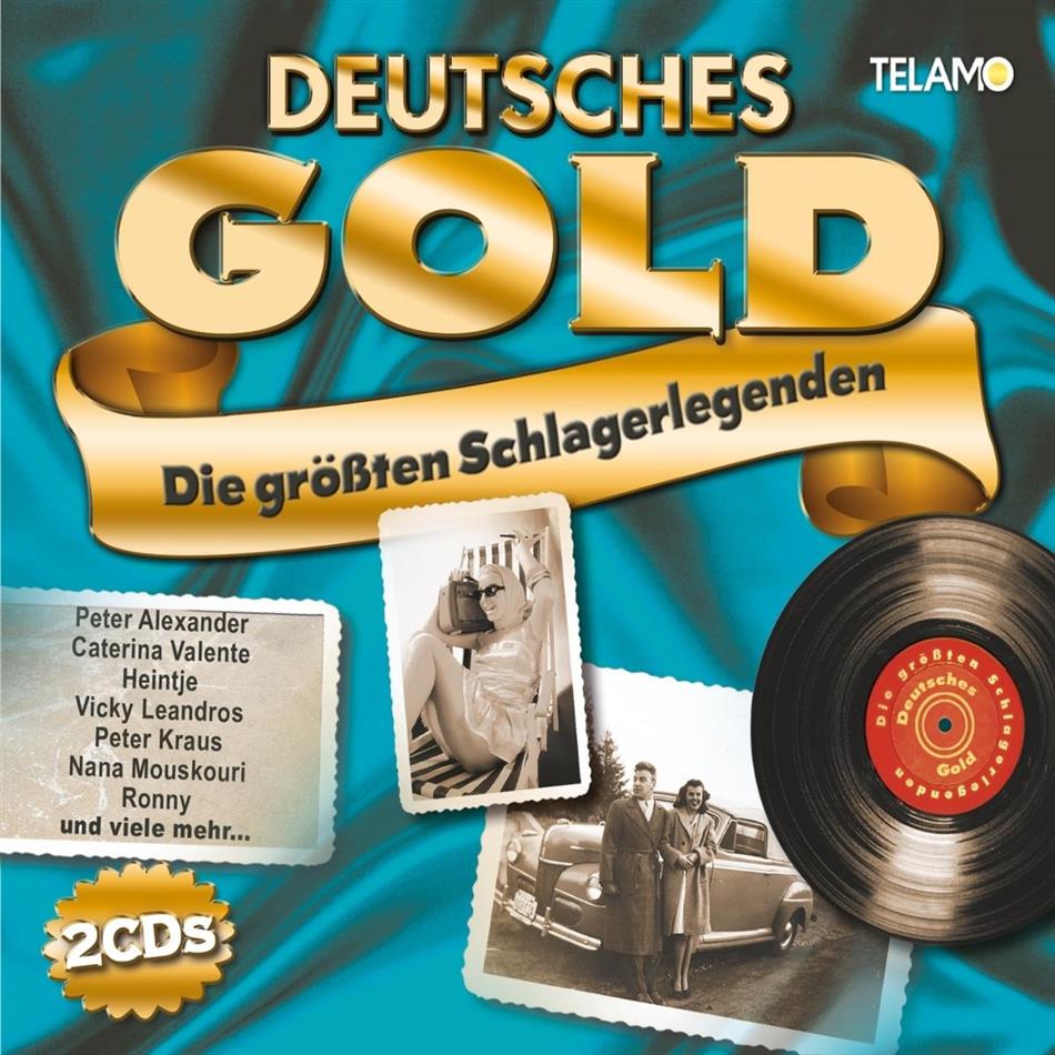 Deutsches Gold - Die größten Schlagerlegenden 2 CDs