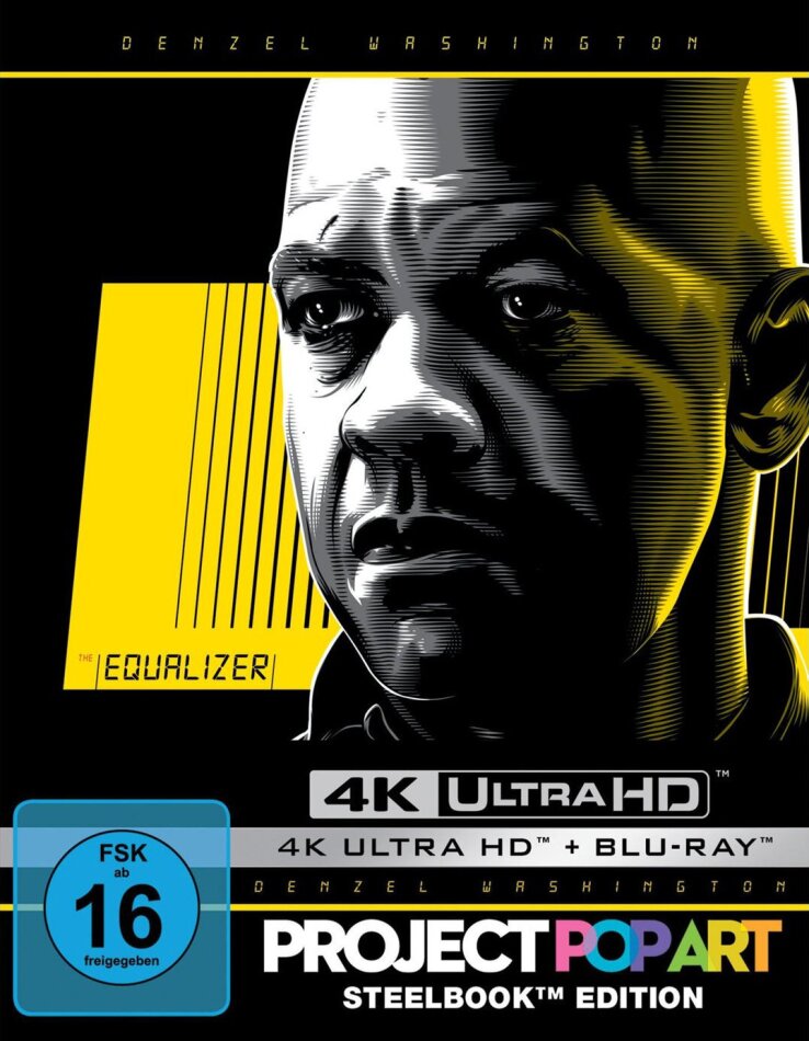 The Equalizer (2014) Limited Edition, Steelbook, 4K Ultra HD + Blu-ray