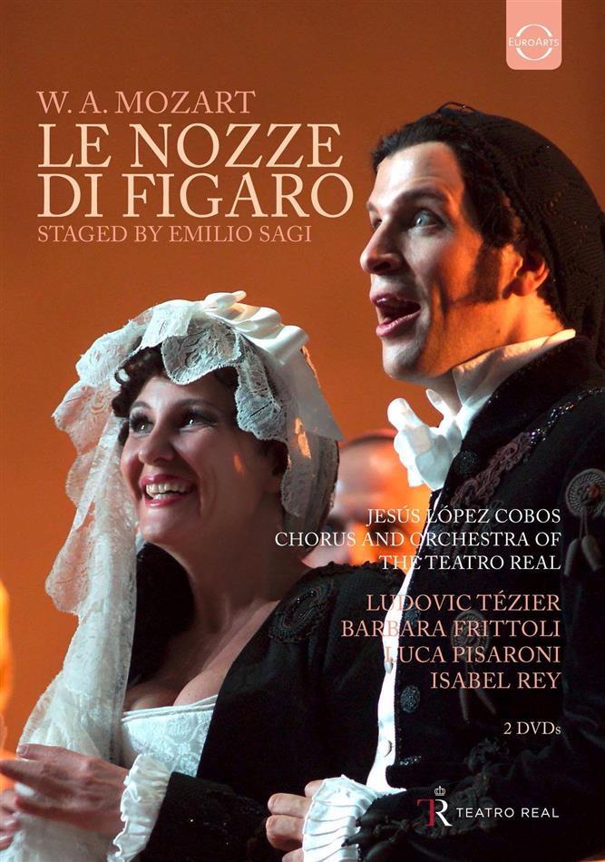 Orchestra of the Teatro Real Madrid, Lopez Cobos & Luca Pisaroni - Mozart - Le nozze di Figaro Euro Arts, 2 DVD