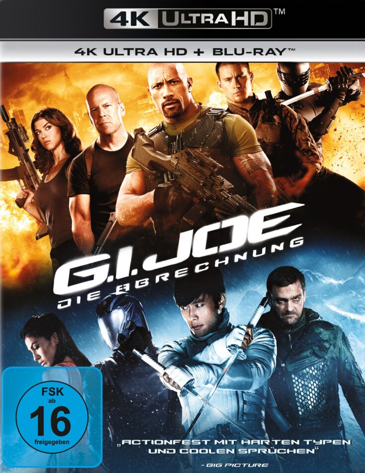 G.I. Joe - Die Abrechnung (2012) 4K Ultra HD + Blu-ray