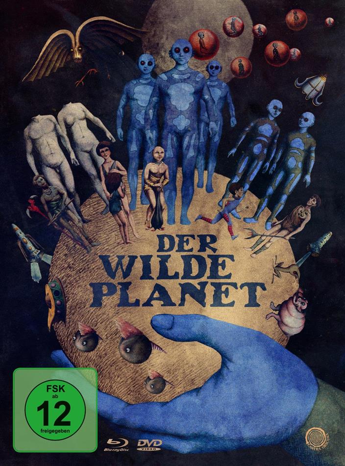 Der wilde Planet (1973) Limited Edition, Mediabook, Restored, Uncut, Blu-ray + 2 DVDs