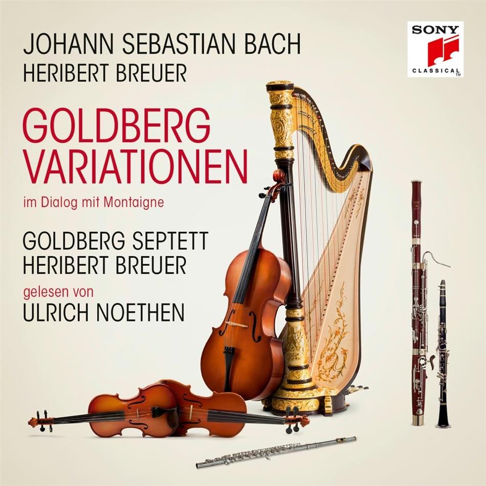 Heribert Breuer, Goldberg Septett, Ulrich Noethen & Johann Sebastian Bach (1685-1750) - Goldberg Variationen (mit Lesung) 2 CD