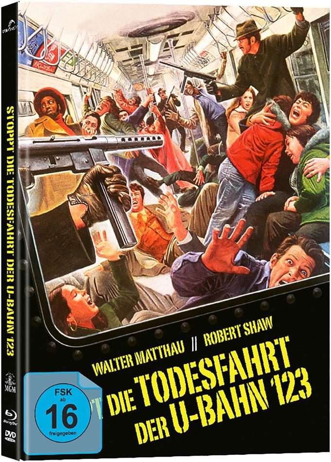 Stoppt die Todesfahrt der U-Bahn 123 (1974) Cover A, Collector's Edition, Limited Edition, Mediabook, Blu-ray + DVD