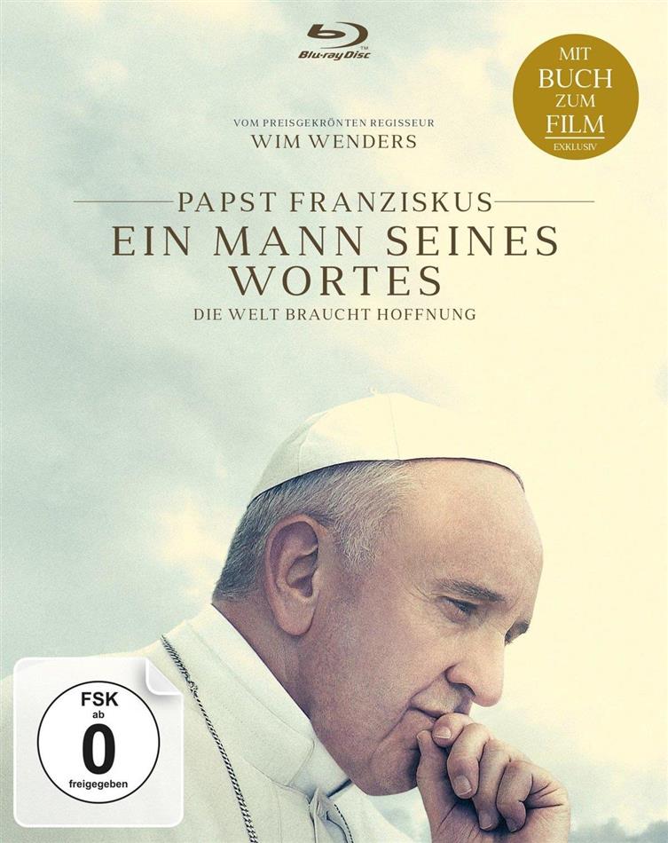 Papst Franziskus - Ein Mann seines Wortes (2018) Blu-ray + Buch