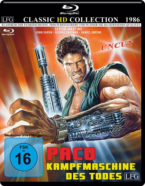 Paco - Kampfmaschine des Todes (1986) Classic HD Collection, Restaurierte Fassung, Uncut
