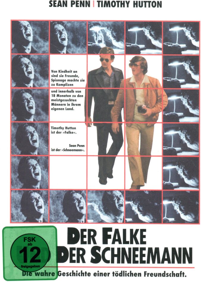 Der Falke und der Schneemann (1985) Cover B, Collector's Edition, Limited Edition, Mediabook, Blu-ray + DVD