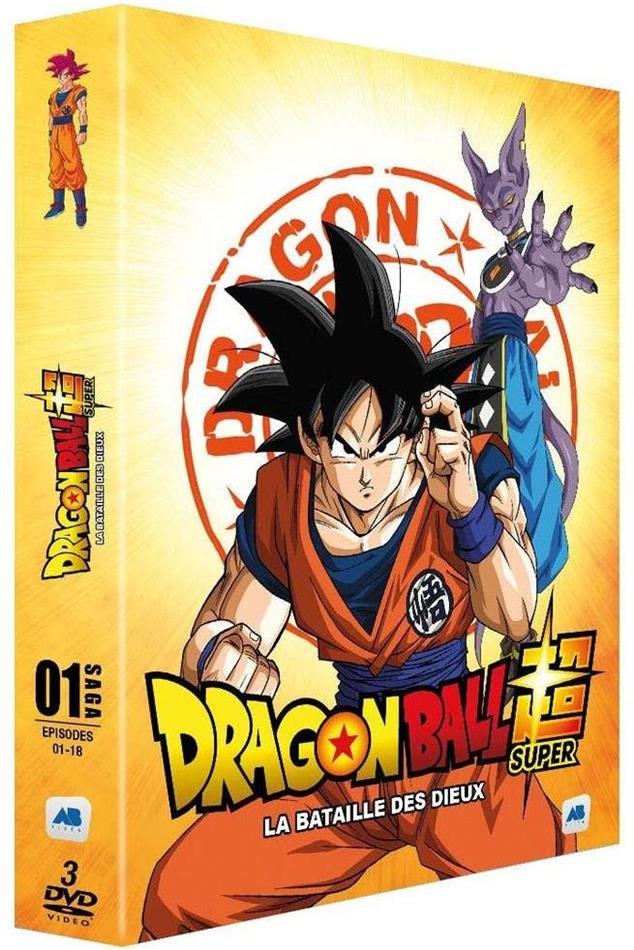 Dragon Ball Super - Saga 1 - La Bataille des dieux 3 DVDs