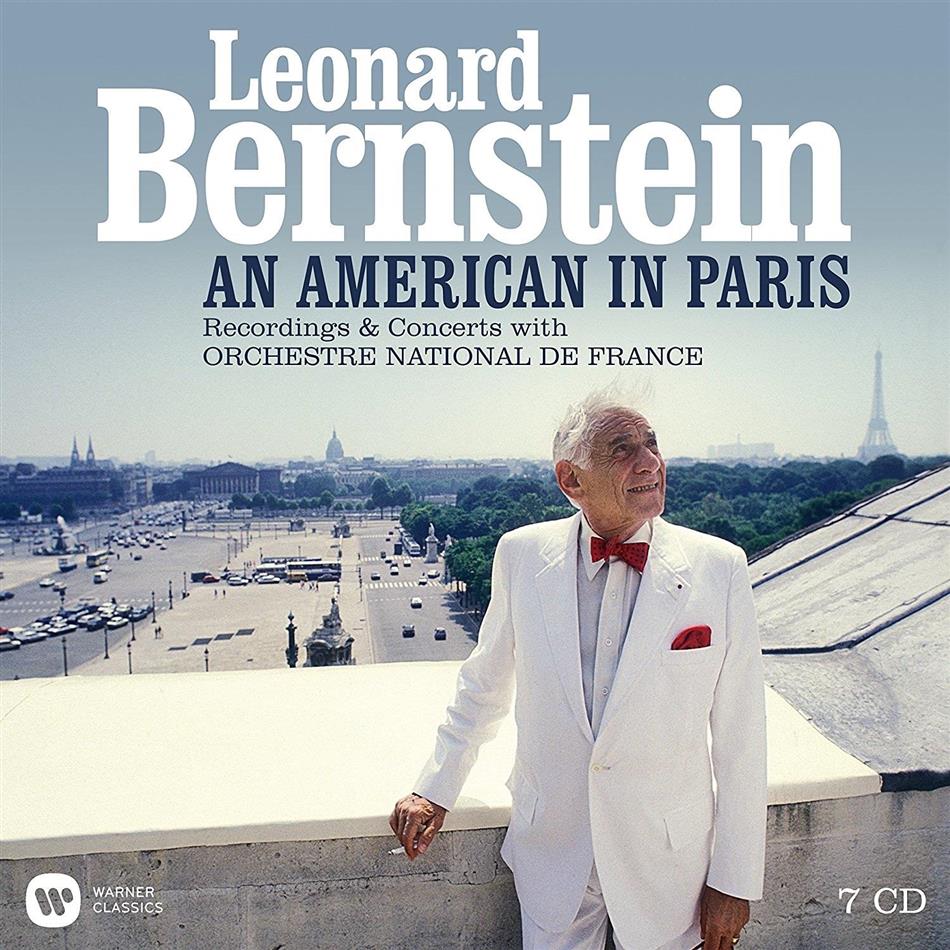 Leonard Bernstein (1918-1990), George Gershwin (1898-1937), Berlioz, Darius Milhaud (1892-1974), +, … - An American in Paris 7 CD