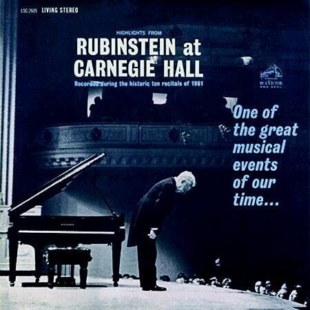 Arthur Rubinstein - Highlights From Rubinstein At Carnegie Hall LP