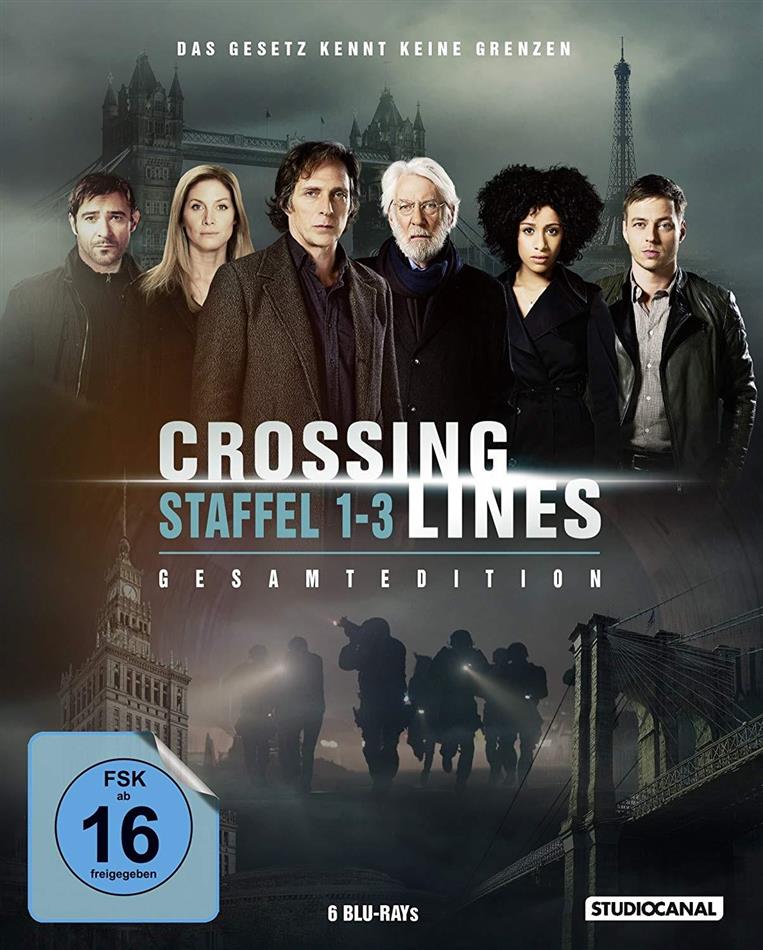 Crossing Lines - Staffel 1-3 6 Blu-rays