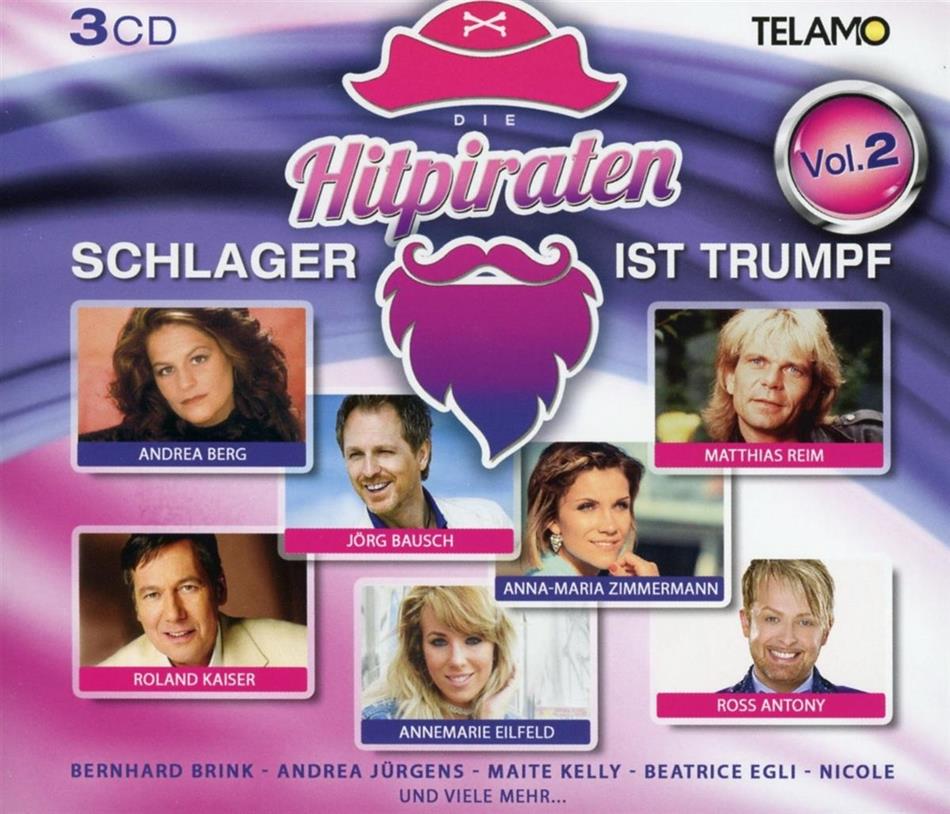 Hitpiraten-Schlager ist Trumpf Vol.2 3 CDs