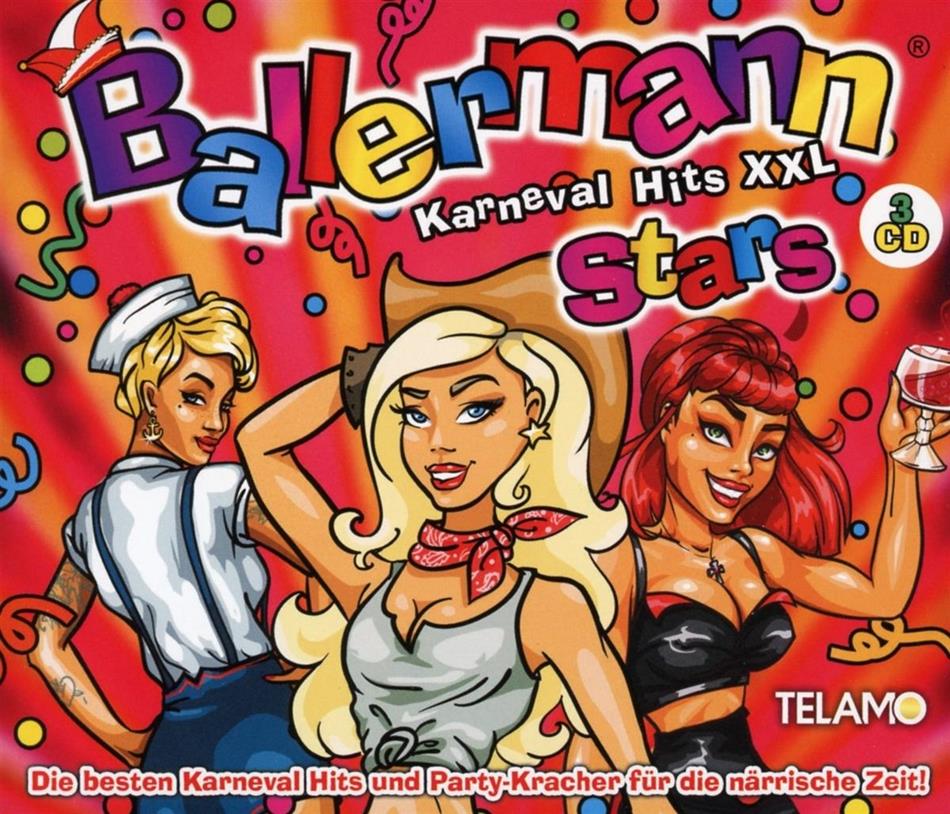 Ballermann Stars-Karneval Hits XXL 3 CDs