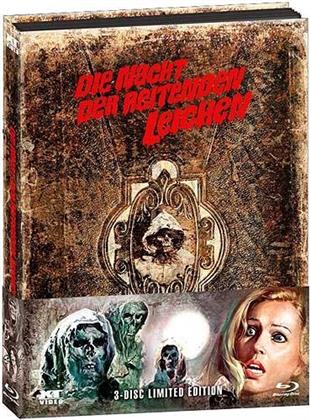 Die Nacht der reitenden Leichen (1972) Édition Limitée, Mediabook, Uncut, 2 Blu-ray + DVD