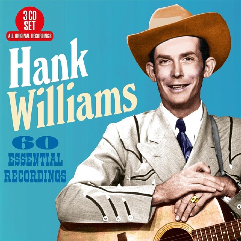 Hank Williams - 60 Essential Recordings 3 CDs