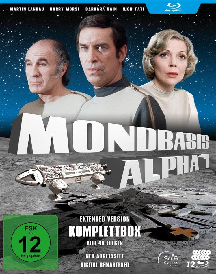 Mondbasis Alpha 1 - Komplettbox Extended Version, 12 Blu-rays