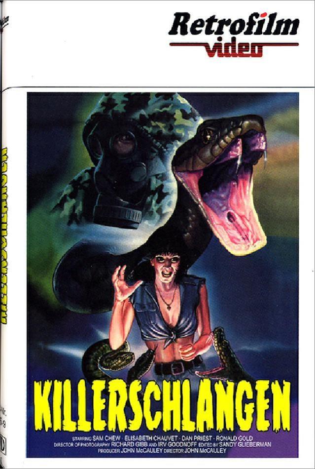 Killerschlangen (1976) Grosse Hartbox, Cover B, Limited Edition, Uncut