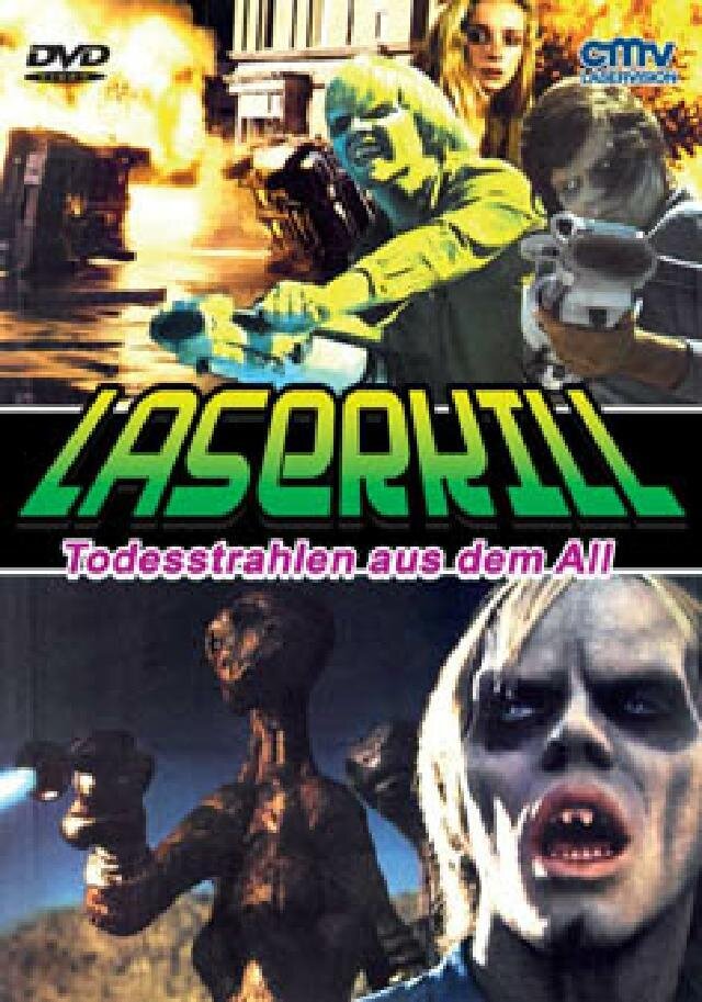 Laserkill - Todesstrahlen aus dem All (1978) Cover B, Petite Hartbox, Uncut