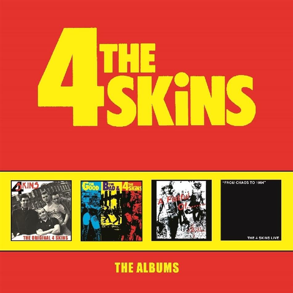 4 Skins - The Albums 4 CDs