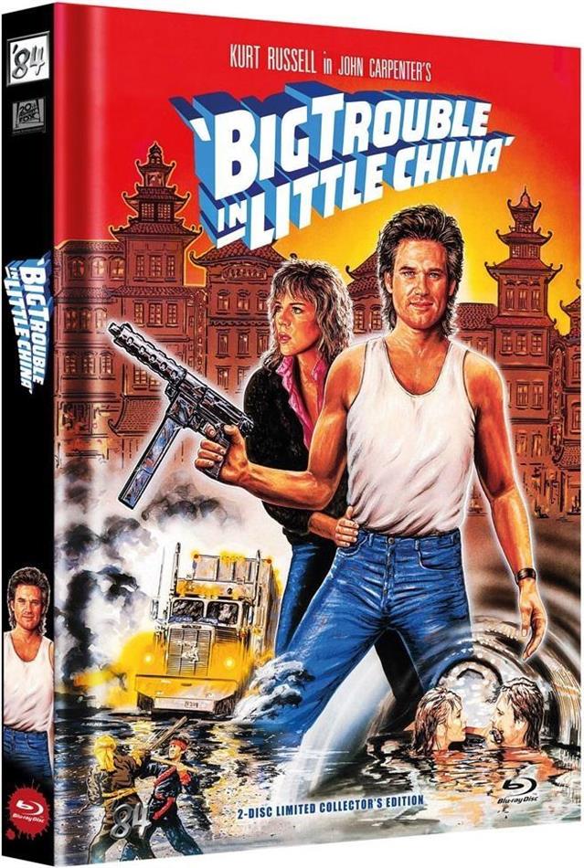 Big Trouble in Little China (1986) Cover C, Collector's Edition, Limited Edition, Mediabook, Uncut, Blu-ray + DVD