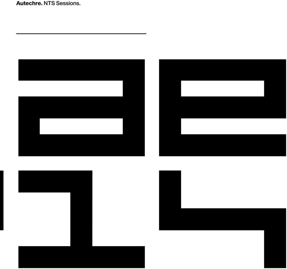 Autechre - NTS Sessions Complete Limited Edition, 8 CDs