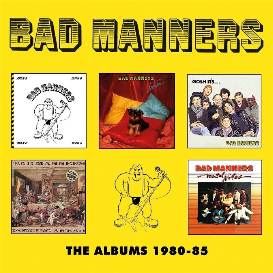 Bad Manners - The Albums 1980-85 Clamshell Boxset, 5 CDs