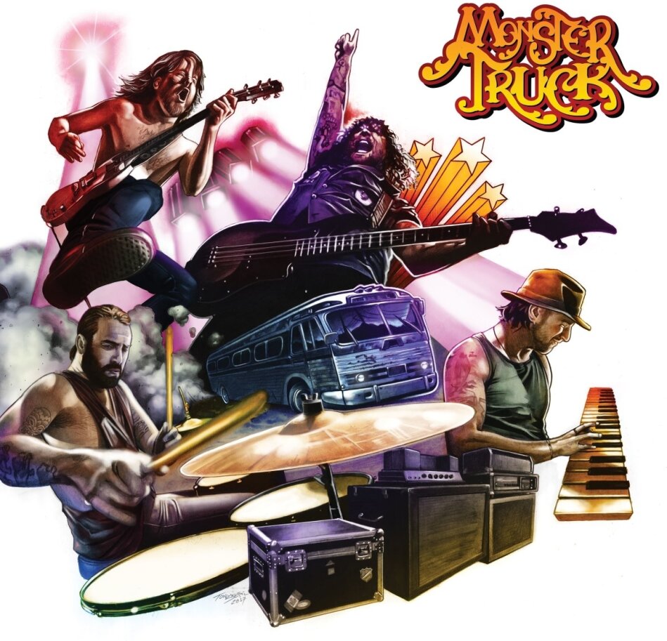 Monster Truck - True Rockers White Vinyl, LP