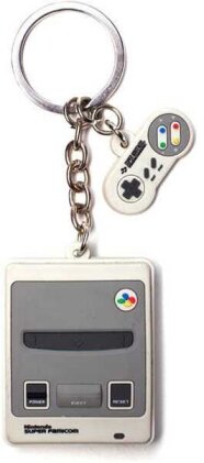 Nintendo - SNES 3D Rubber Keychain