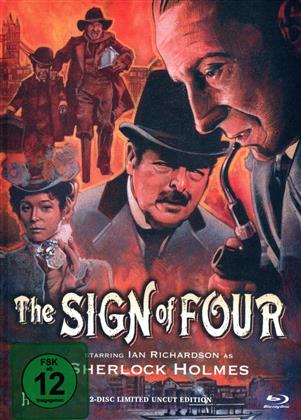 The Sign of Four (1983) (Limited Edition, Mediabook, Uncut, Blu-ray + DVD)
