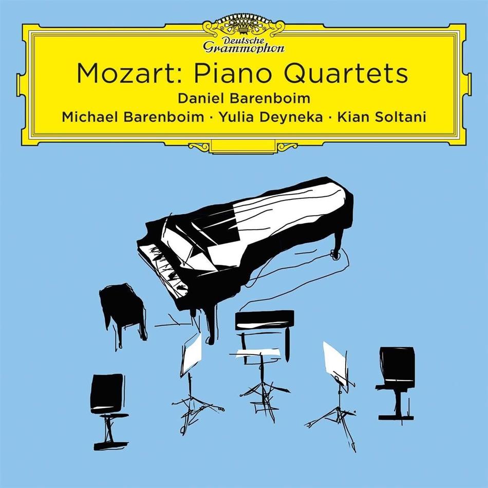 Michael Barenboim, Yulia Deyneka, Kian Soltani, Daniel Barenboim & Wolfgang Amadeus Mozart (1756-1791) - Piano Quartets (Live) - Klavierquintette