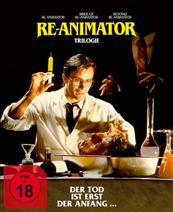 Re-Animator 1-3 (Digipack, 3 Blu-rays)