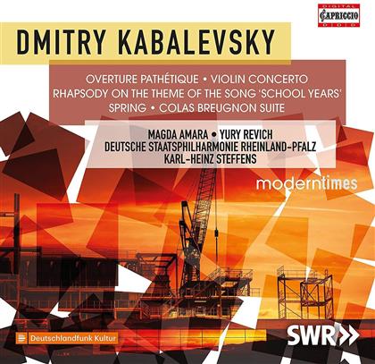 Dimitri Kabalewsky (1904-1987), Karl-Heinz Steffens, Yury Revich, Magda Amara & Deutsche Staatsphilharmonie Rheinland-Pfalz - Overture Pathetique