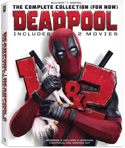 Deadpool 1+2 - The Complete Collection (for now) Cinema Version, Unrated, 2 Blu-rays