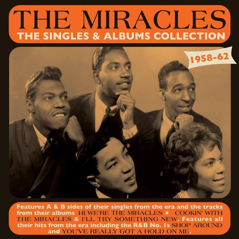 The Miracles - The Singles & Albums Collection 1958-1962 2 CDs