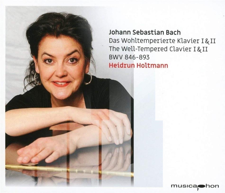Johann Sebastian Bach (1685-1750) & Heidrun Holtmann - Das Wohltemperierte Klavier 4 CD