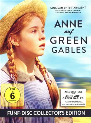 Anne auf Green Gables - Teil 1 - 3 (Collector's Edition, Restaurierte Fassung, 5 DVDs)
